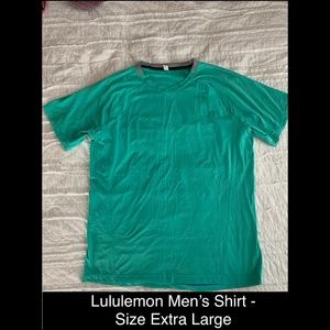 Men’s shirt sleeve lululemon shirt